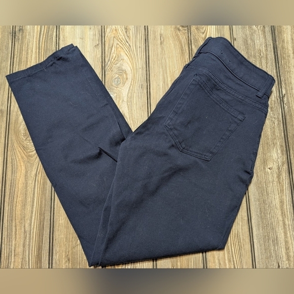 Chaps size 6 navy slacks in great condition extra wide waistband - Picture 1 of 13